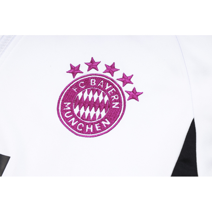 Chandal de Sudadera del Bayern Munich 2023-24 Blanco - Haga un click en la imagen para cerrar